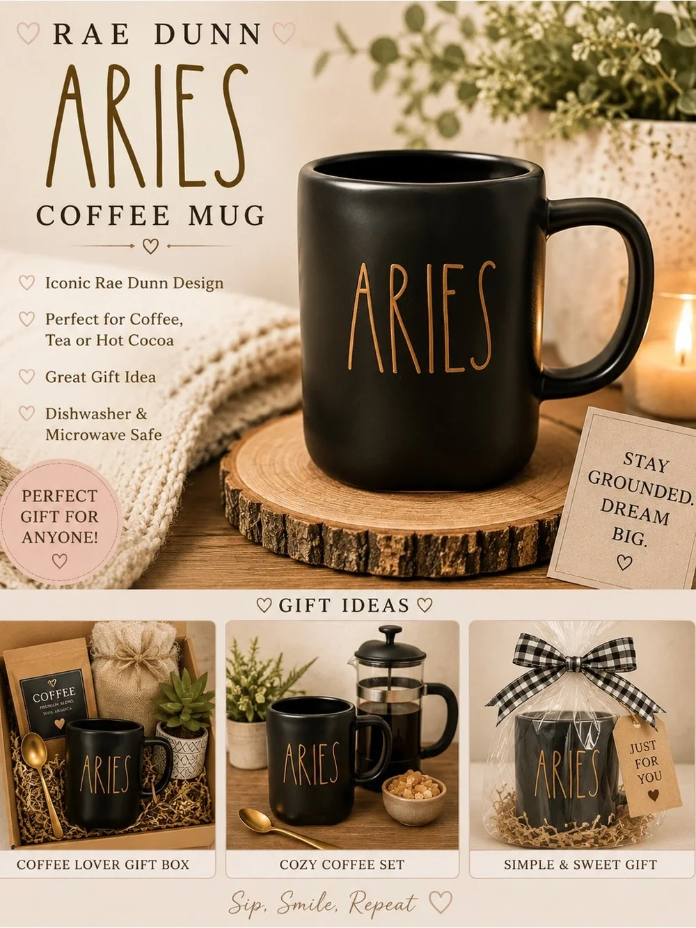 RAE DUNN coffee mug
